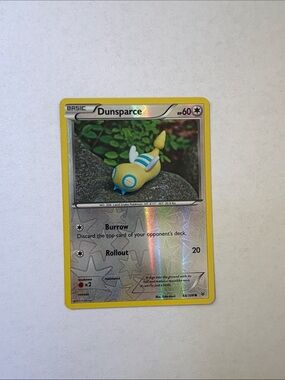 Pokemon Yellow Dunsparce Holo Trading Card